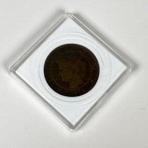 Lote siguiente: Moneda Francesa de 10 Centésimos de 1871