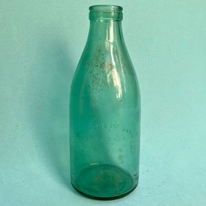Antigua Botella de leche Conaprole. Altra: 24.5 cm - imagen 3