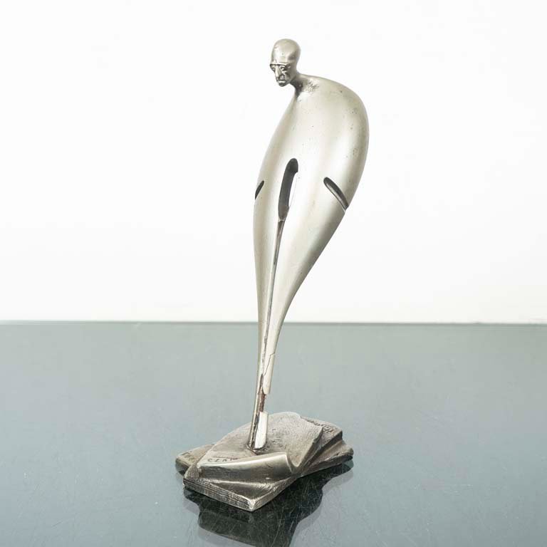 Trofeo de Pasta Firmado con Detalle - Alto 31 cm