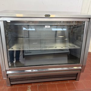 Vitrina Refrigerada Metalfrix Acero Inoxidable 123x54x110cm - imagen 1