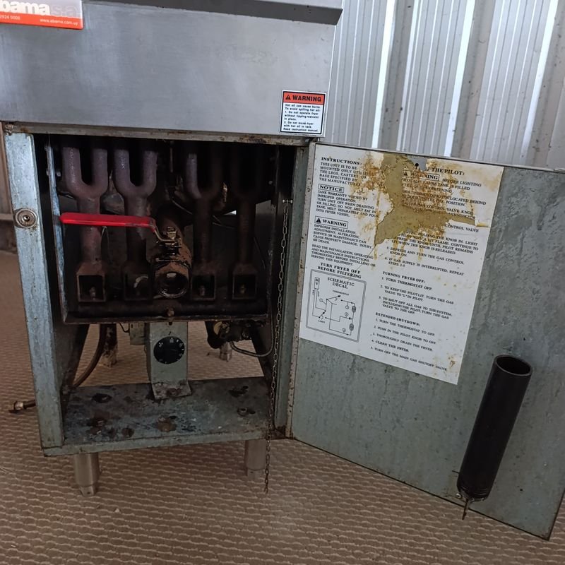 Fritador Industrial Abama Modelo NYGF400 En Acero Inoxidable - imagen 4