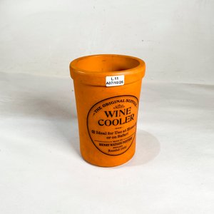 Recipiente "Wine Cooler" de Barro Cocido Inglés Henry Watson Pottery - imagen 1