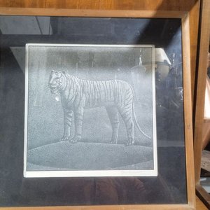 Lote anterior: grabado o serigrafía que pertenece a su famosa serie inspirada en el universo literario de Jorge Luis Borges,Zdravko Dučmelić 38*45