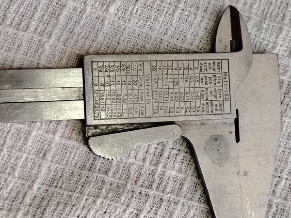 Calibre profesional Somet checoslovaco - Instrumento de medición preciso - imagen 4