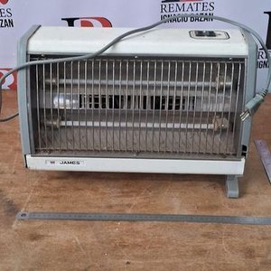 Estufa Eléctrica de Pie James Blanca - imagen 1
