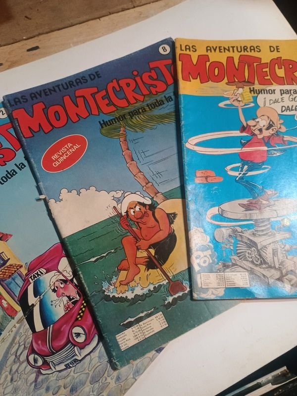 Lote anterior: Revistas de aventura Monte Cristo para coleccionistas