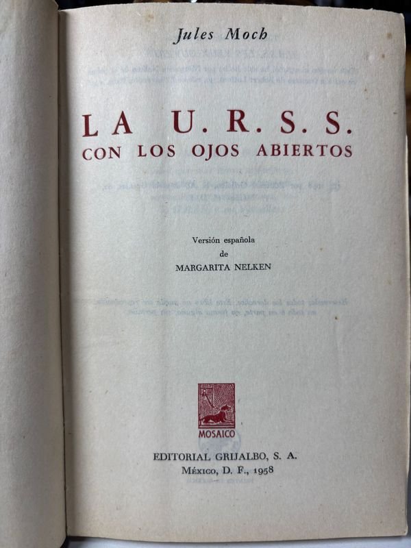 Libros sobre Marx y la U.R.S.S. - imagen 3