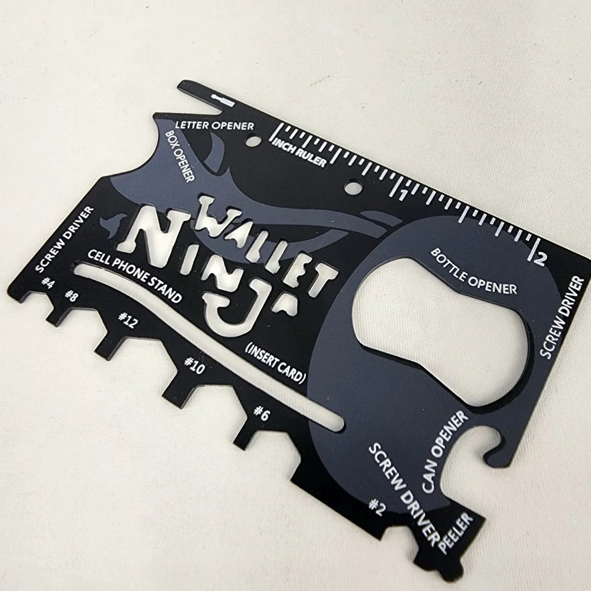 Set de 6 Tarjetas Ninja Wallet Multiuso