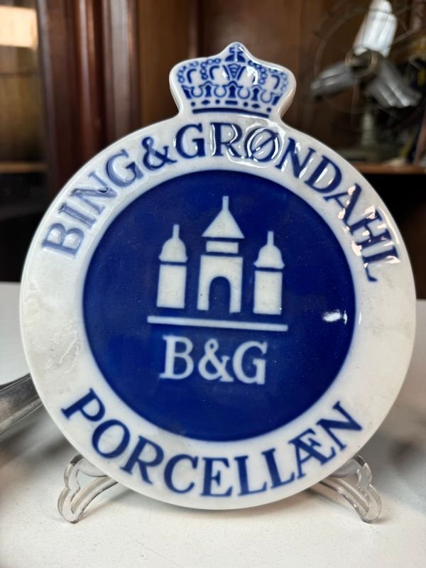 Placas de propaganda danesas en porcelana - imagen 2