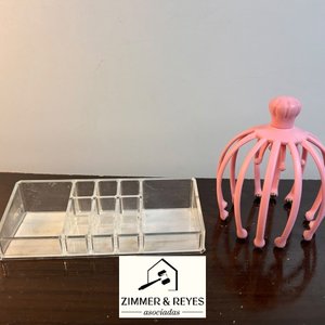 Lote anterior: Organizador de Maquillaje Transparente y Masajeador Capilar Rosa