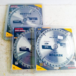 Lote anterior: 6 Discos de corte madera  71/4 40 dientes