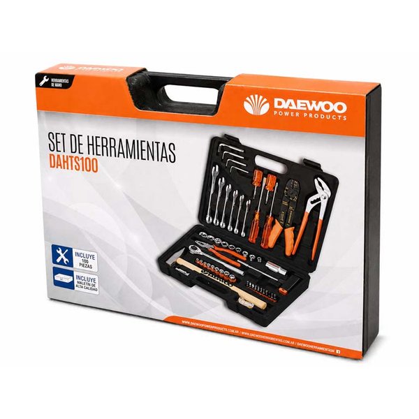 Set de Herramientas Daewoo 100 Piezas