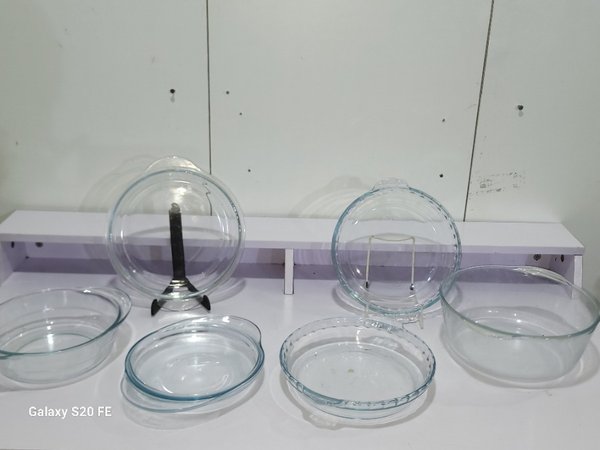 Set de 6 Recipientes y Fuentes de Vidrio para Cocina - imagen 1