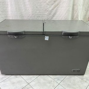 Freezer Horizontal Doble Puerta Kuma Gris - imagen 1