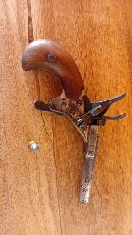 Antiguo Trabuco de Cartera - Pistola de Cárcova