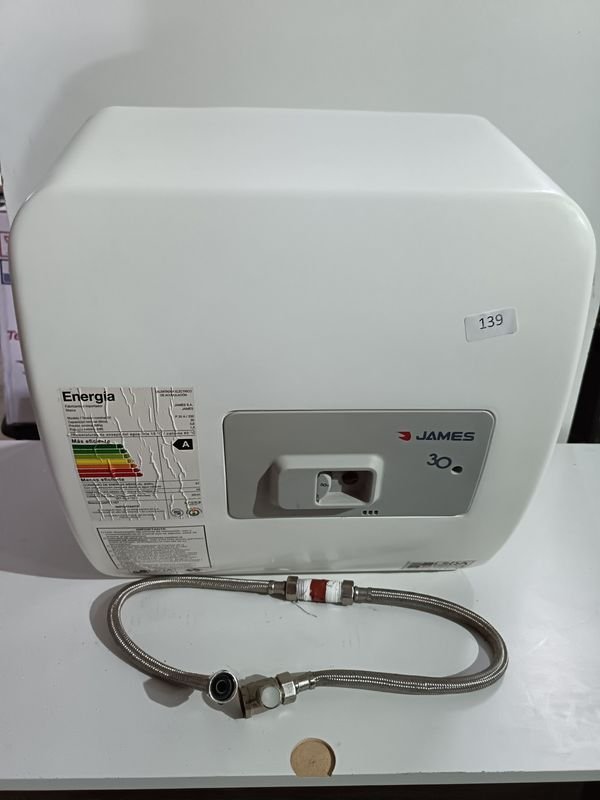 Calefón Eléctrico James 30 Litros Blanco