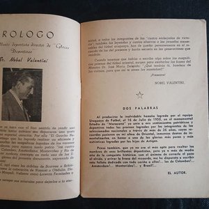 Libro "Cuaterno: Epopeya del Fútbol Uruguayo" de Máximo T. Santiago - imagen 3