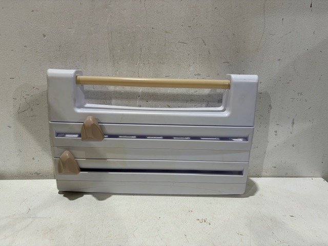 Porta Rollos de Cocina Blanco con Madera