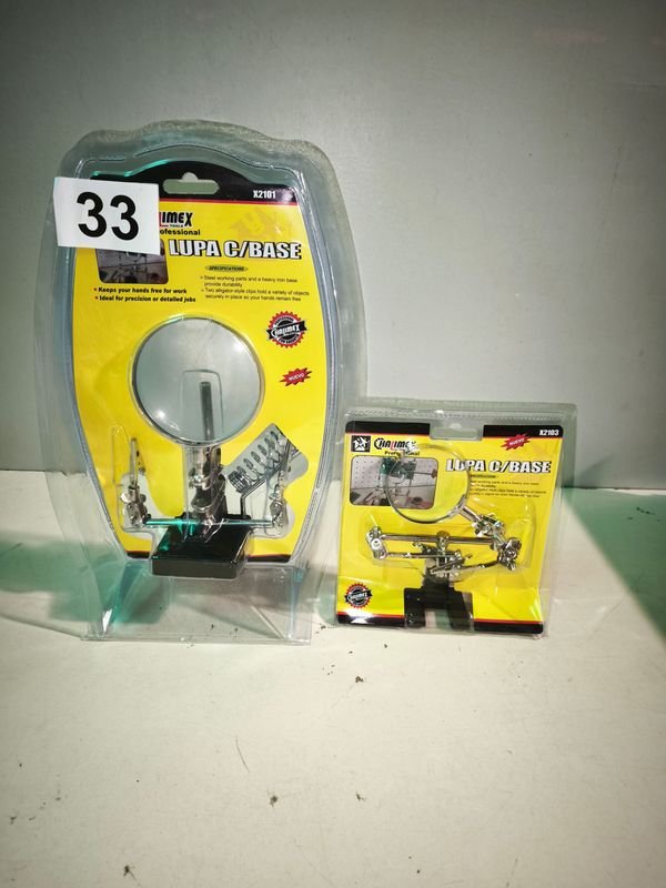 Juego de Lupas Profesionales con Base Imex X2101 y X2103