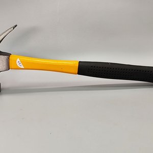 Martillo de Uña con Mango de Fibra Amarillo y Negro - 500 gramos - imagen 1
