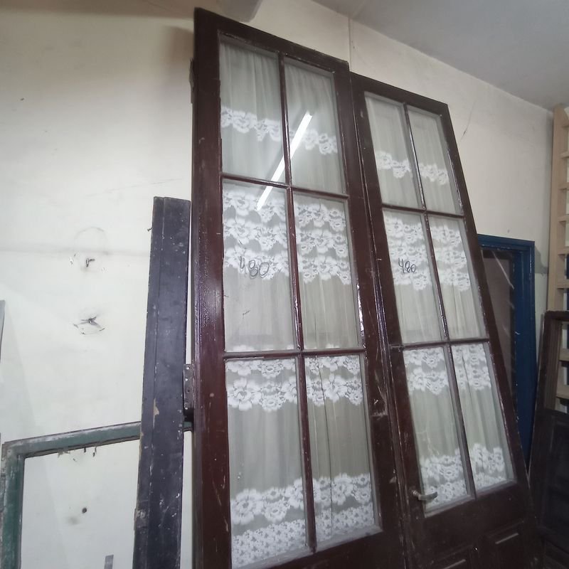 Puertas de madera antiguas para decoración - imagen 6