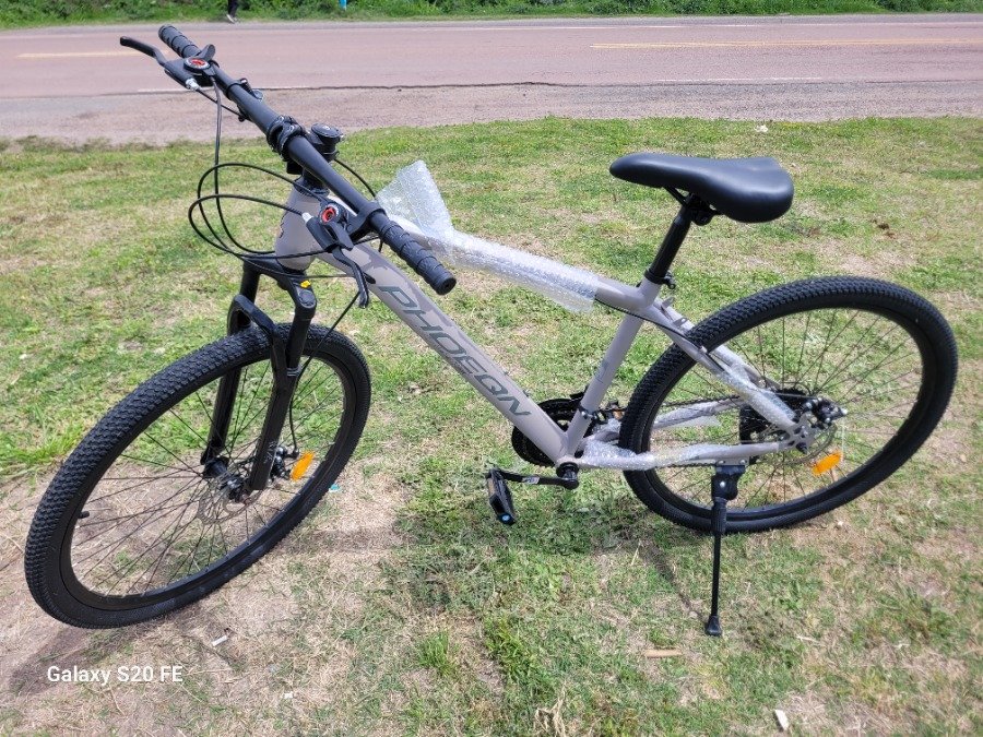 Bicicleta de Montaña Rodado 26 Color Gris Claro/Beige