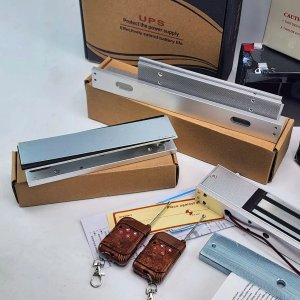 Control de Acceso Magnético con Fuente de Poder y Controles Remotos - imagen 5