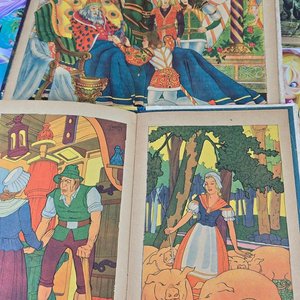 Lote de Cuentos Infantiles Antiguos Ilustrados - imagen 2