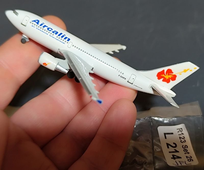 Maqueta Avión Airbus A310-300 Aircalin Escala 1/400 Herpa