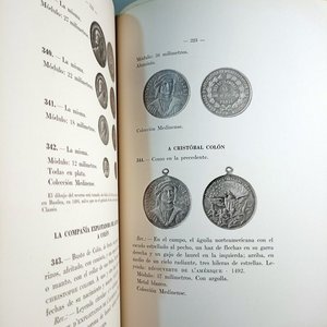 Libro Medallas Europeas Relativas a América de J. T. Medina, tapa dura, ilustrado, 1924 - imagen 10