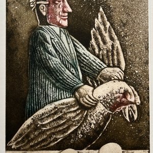 Lote siguiente: Grabado "Sin Título" de Luis Alberto Solari - Edición 153/200