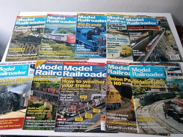 Colección de revistas sobre ferromodelismo de la década del noventa - imagen 2