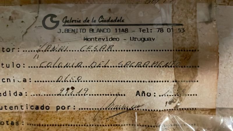 Pintura de Cesar Vanni: Colonia del Sacramento - imagen 3