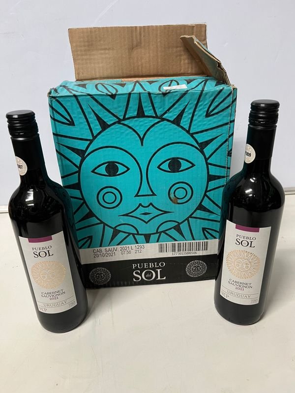 Vino Pueblo del Sol Cabernet Sauvignon 1 Litro
