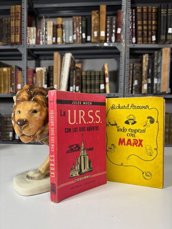 Lote siguiente: Libros sobre Marx y la U.R.S.S.