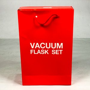 Set de Termo y Tazas para Camping en Caja Roja - imagen 3