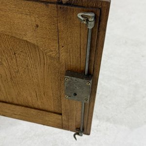 Mueble Bajo Rústico de Roble Macizo con Cajón y Puertas - imagen 18