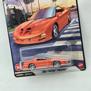 Hot Wheels Premium Pontiac Firebird 2002 Naranja - imagen 2