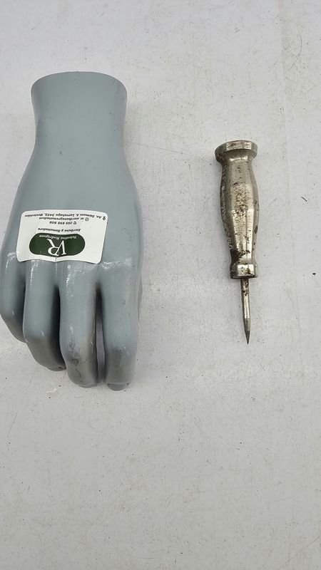 Punzón de Metal Vintage para Marcar o Perforar