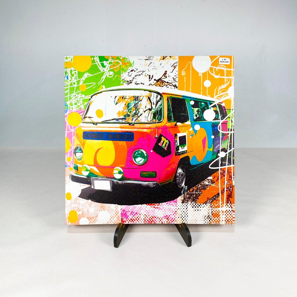 Lote anterior: Cuadro decorativo con coche y árbol