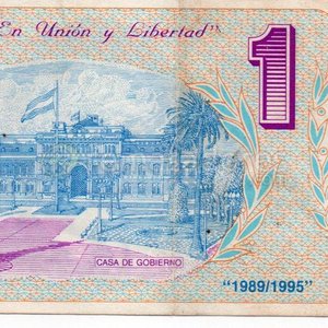 Billete de 1 Austral de Argentina "Un Valor Que Estabilizó El País" - imagen 2