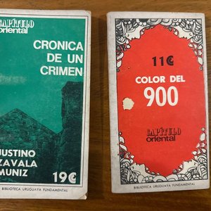 Lote anterior: Libros "Crónica de un Crimen" y "Color del 900" de Justino Zabala Muñiz