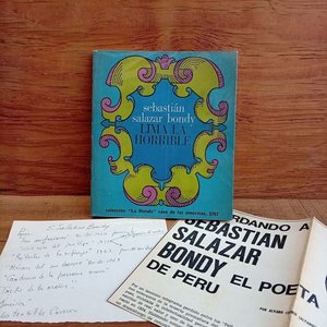 Lote anterior: Libro Escaso y Censurado: Lima la Horrible de Sebastián Salazar Bondy (1967)