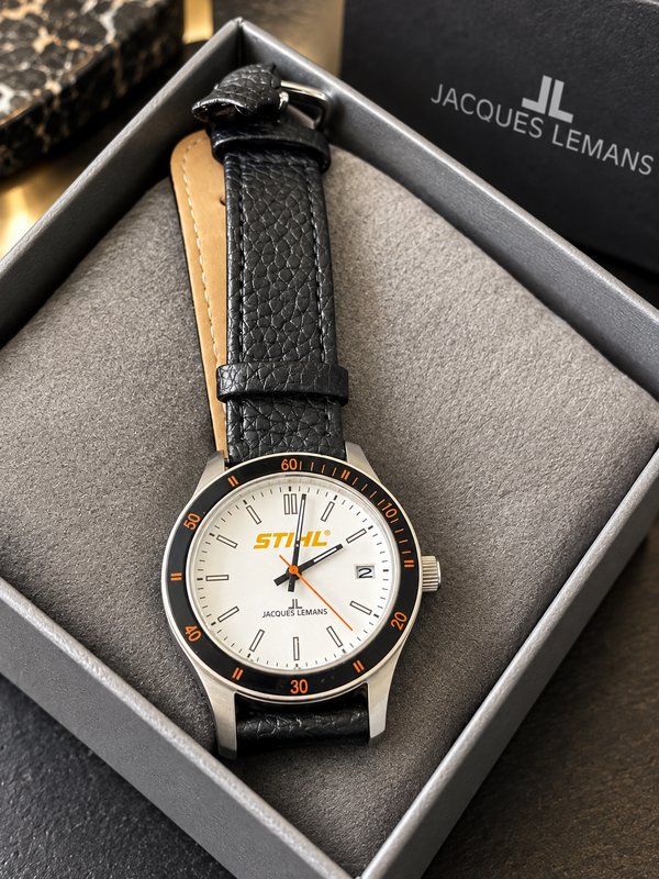 Reloj de Colección Jacques Lemans STIHL Exclusive Edition Acero Inoxidable