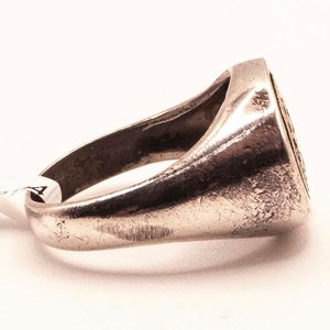 Anillo de Plata y Oro con Sello de San Benito - imagen 2