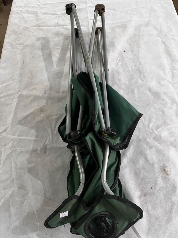 Silla de Camping Plegable Verde