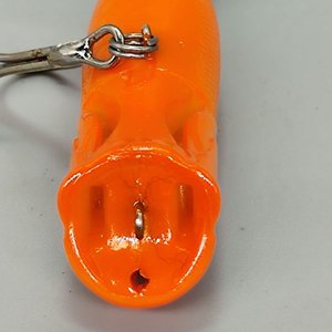 Señuelo de Pesca Popper Naranja con 2 Anzuelos Triples - imagen 8