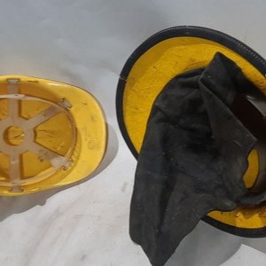 2 Cascos de Obra Amarillos para Construcción - imagen 2