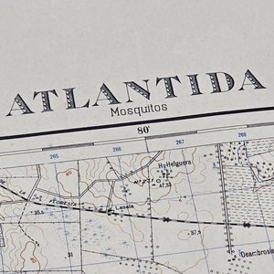 Mapa de Atlántida, Uruguay - Instituto Geográfico Militar - imagen 1