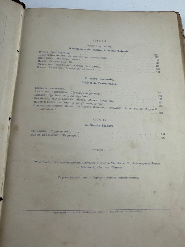Manon - música de Jules Massenet, libreto de Henri Meilhac y Philippe Gille - imagen 3